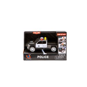 Toystar Police Pickup Truck with Sound & Lights - 15cm